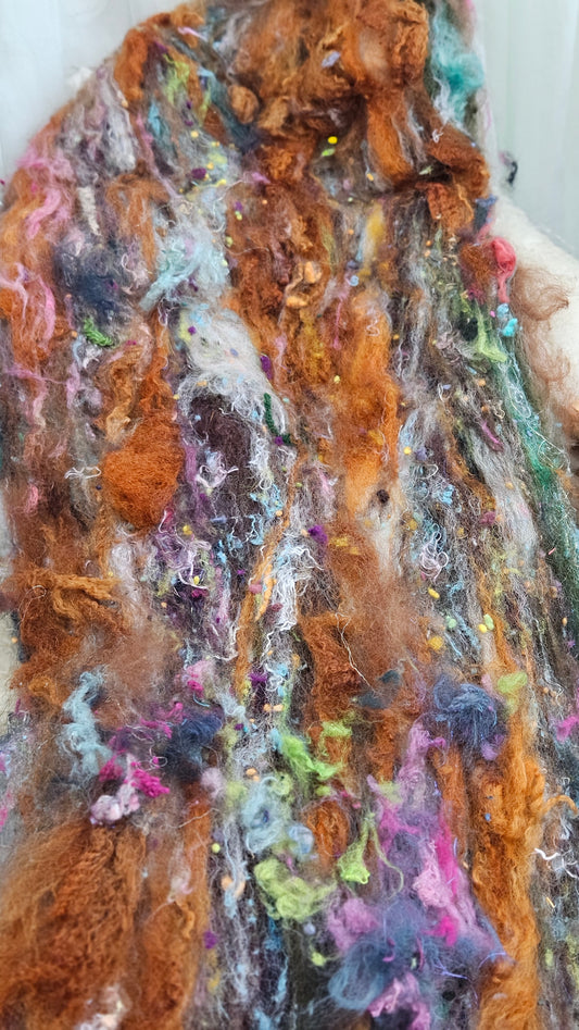 Luxe Layered Textured XL Art Batt - 240 - 4.0 ounces | 114 grams