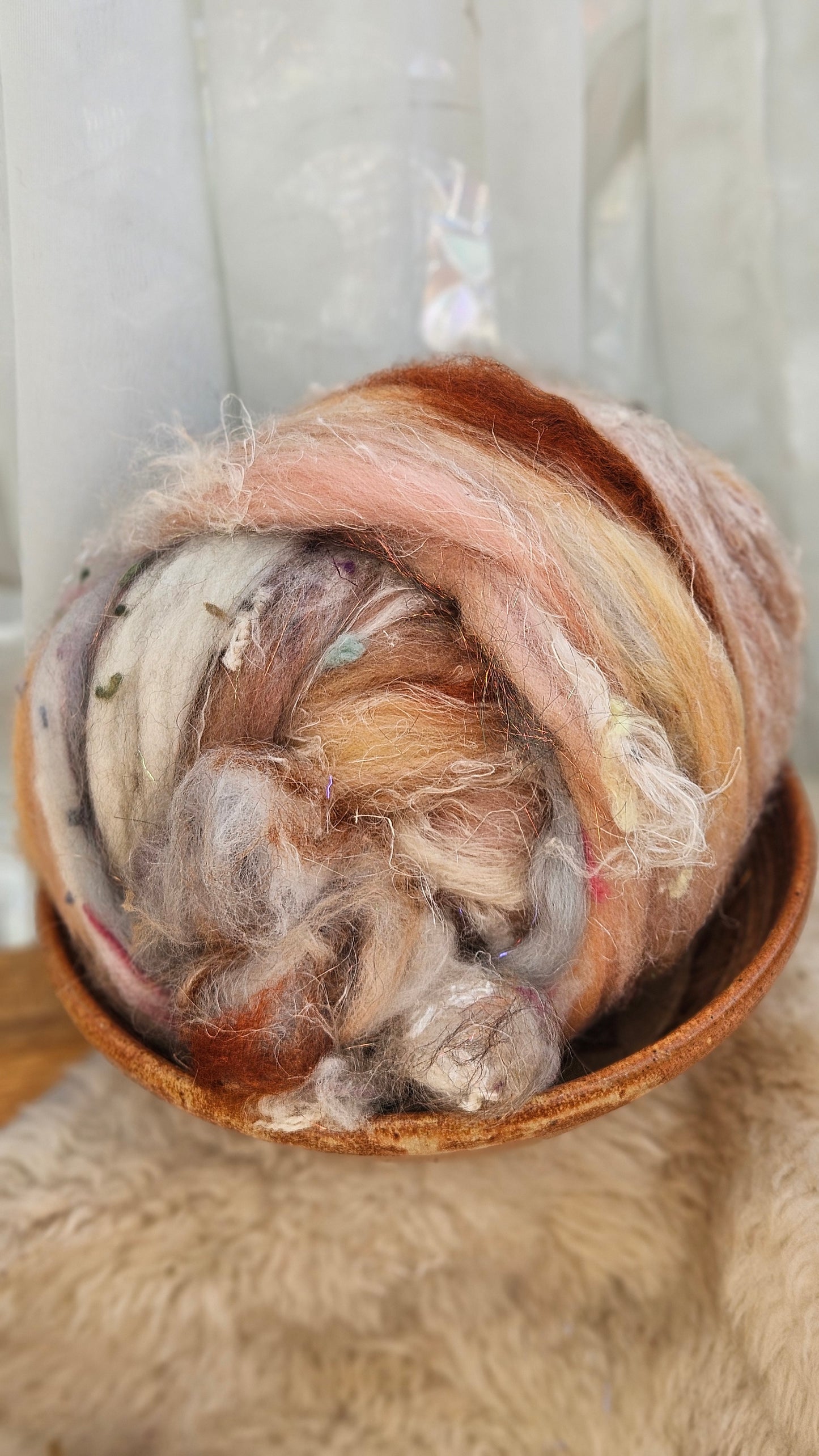 Luxe Layered Textured XL Art Batt - 228 - 4.0 ounces | 114 grams