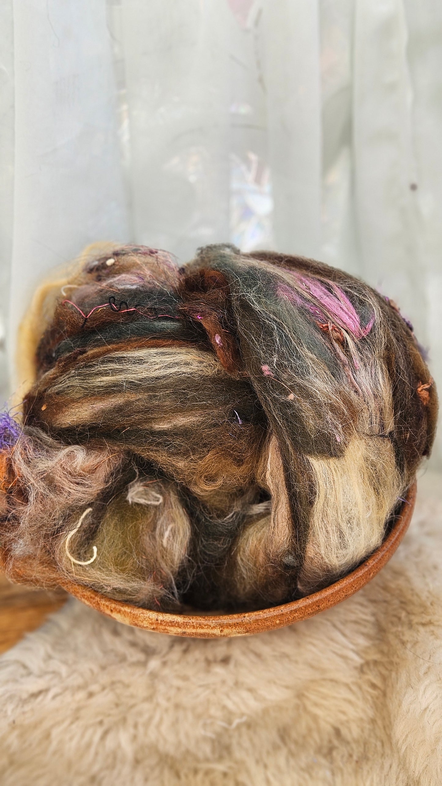 Luxe Layered Textured XL Art Batt - 229 - 3.7 ounces | 105 grams