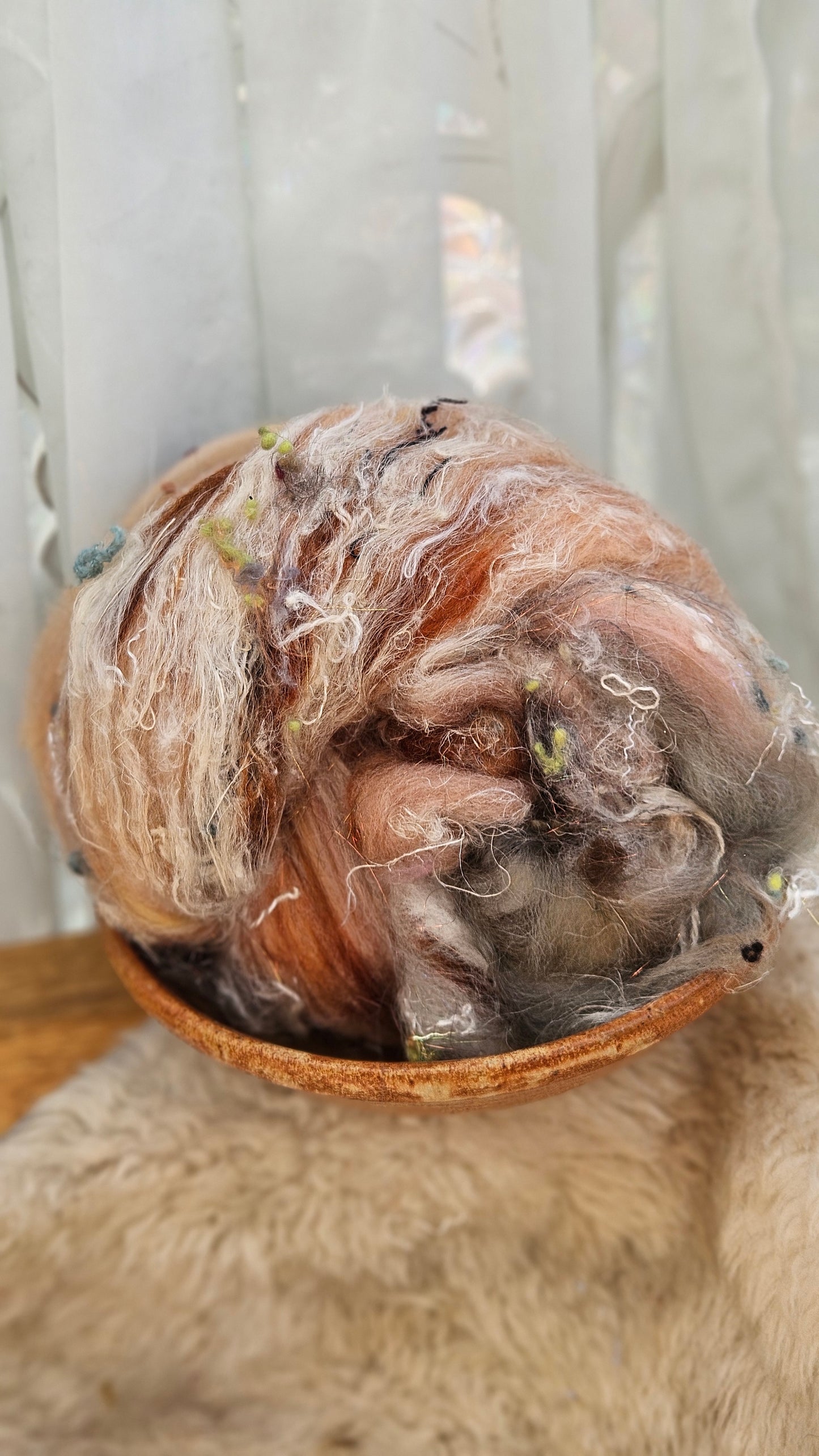 Luxe Layered Textured XL Art Batt - 228 - 4.0 ounces | 114 grams