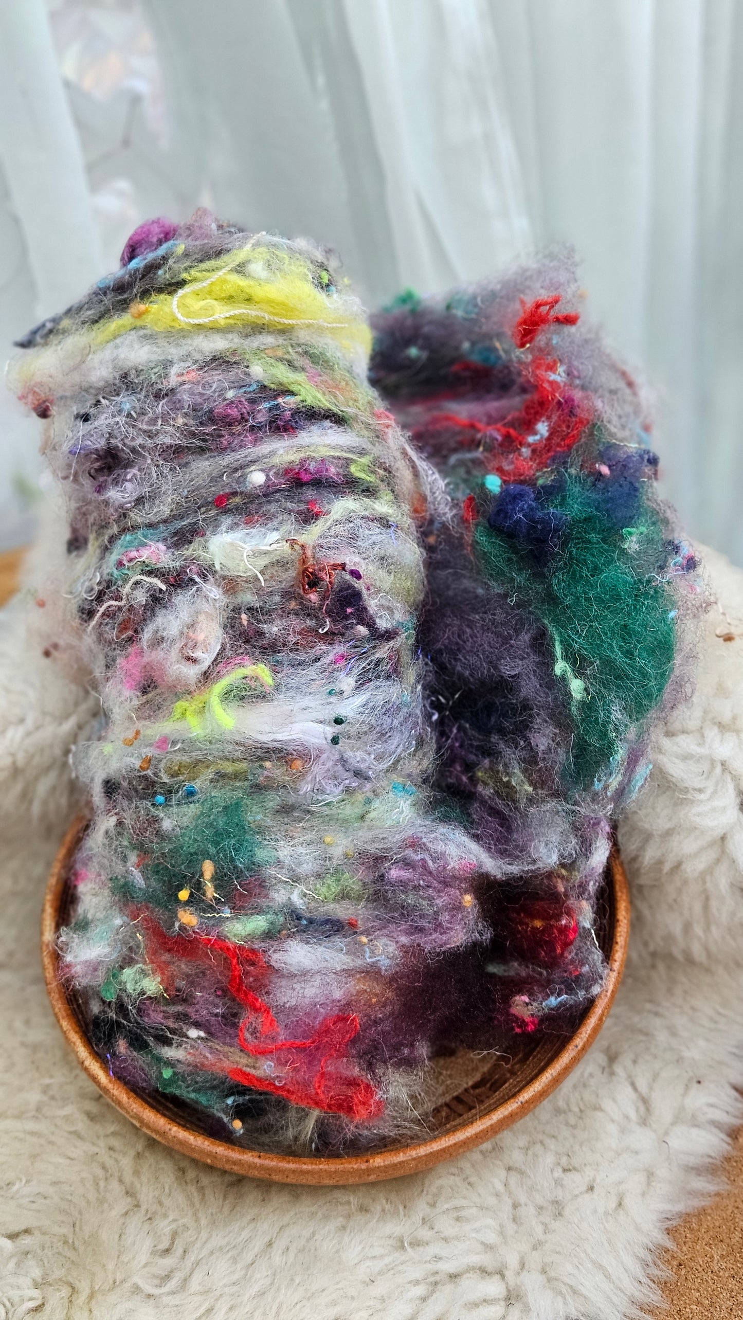 Luxe Layered Textured XL Art Batt - 248 - 3.5 ounces | 99 grams