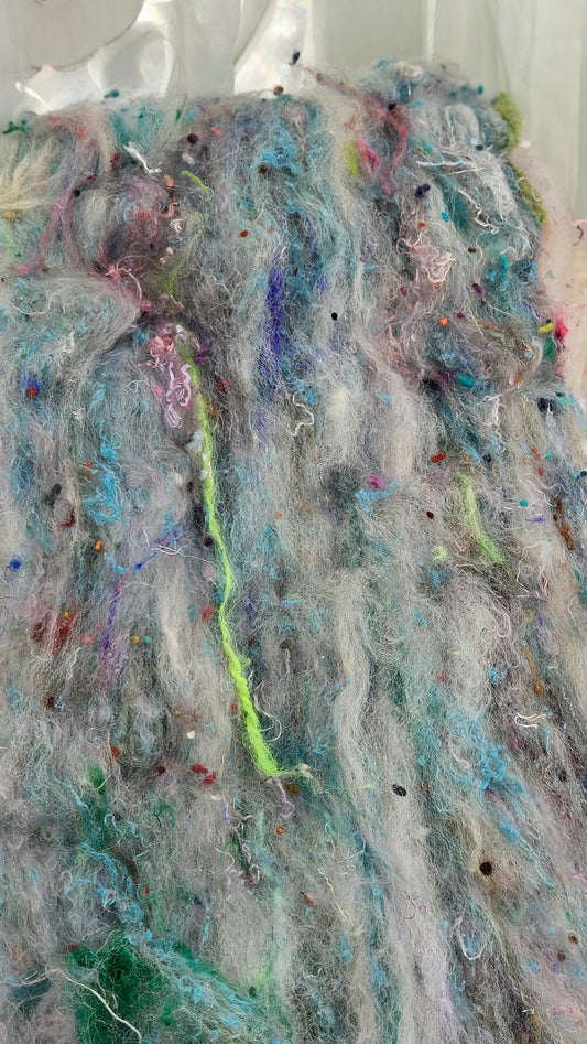 Luxe Layered Textured XL Art Batt - 261 - 3.6 ounces | 102 grams