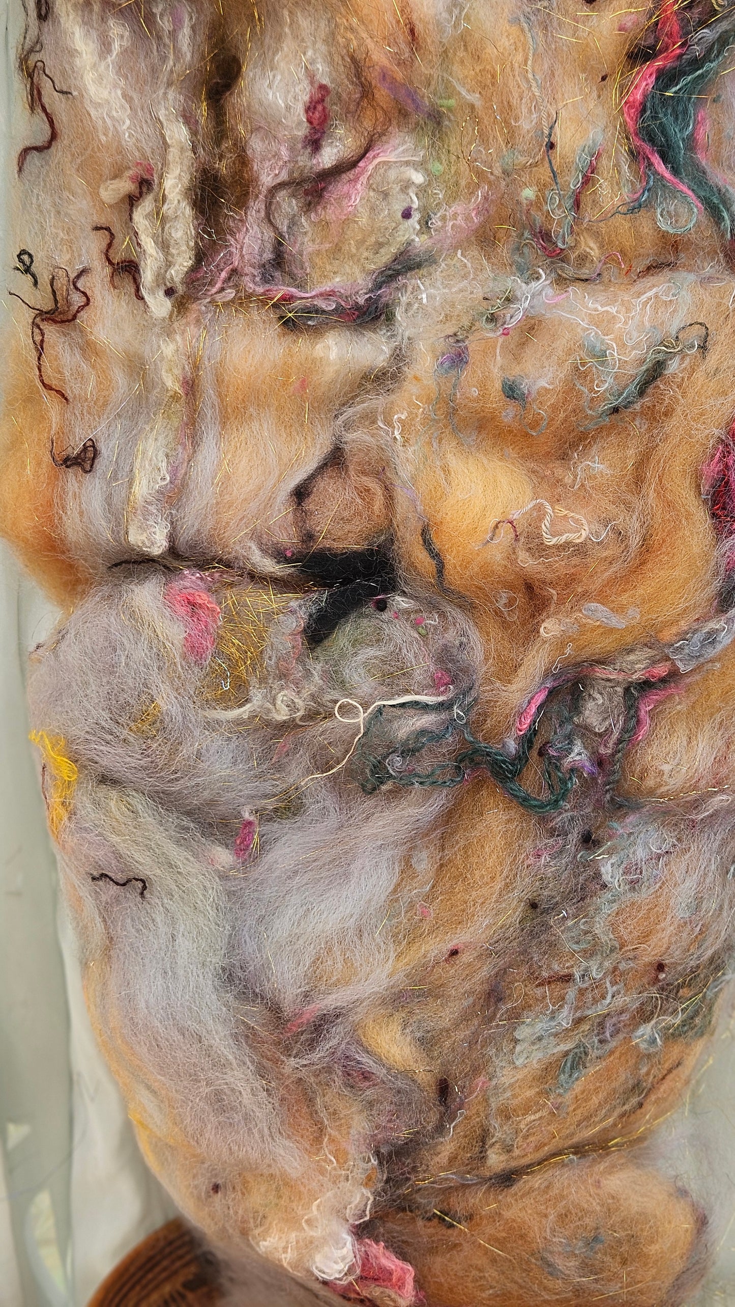 Luxe Layered Textured XL Art Batt - 234 - 3.2 ounces | 91 grams