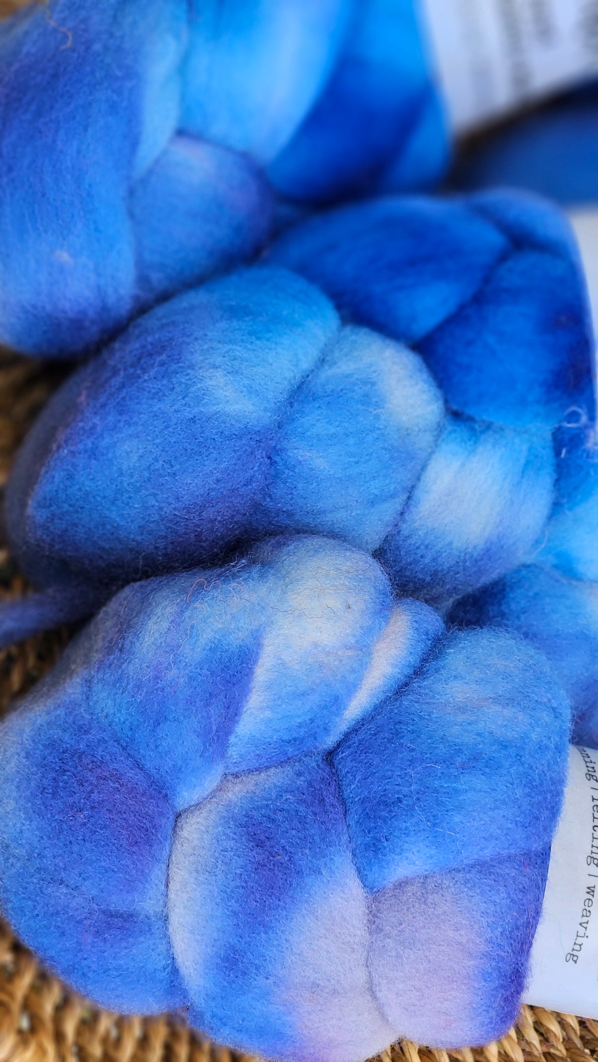 Acadia - hand dyed fine wool roving for felting and blending - 2 ounces | 57 grams