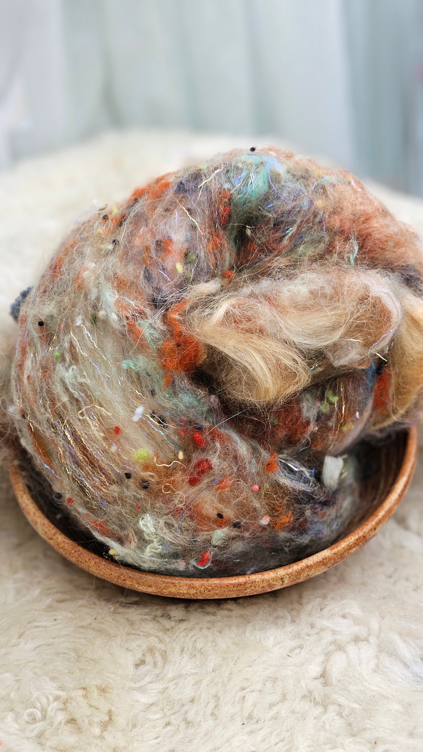 Luxe Layered Textured XL Art Batt - 209 - 3.0 ounces | 85 grams