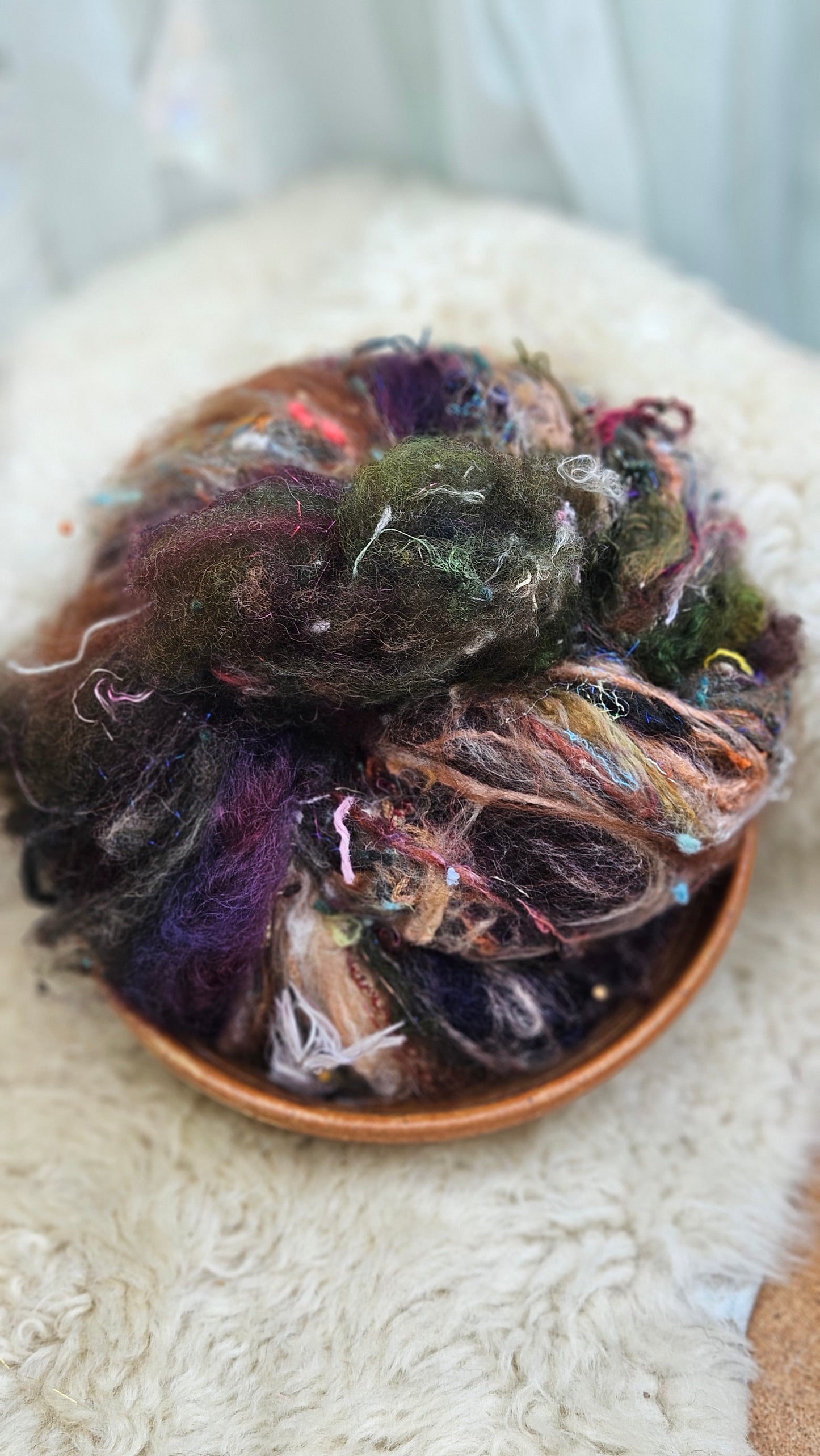 Luxe Layered Textured XL Art Batt - 237 - 4.1 ounces | 116 grams