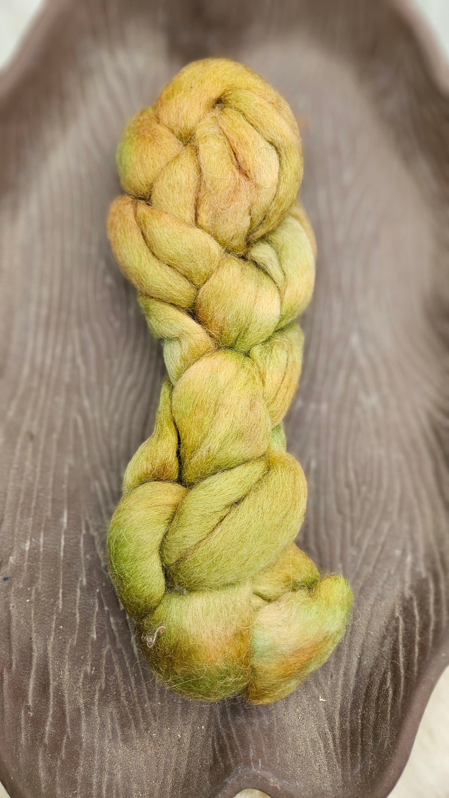 Hand-dyed Luxe Longwool Roving for felting and spinning - 2.6 oz | GR08