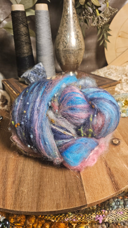 Shaniko Wool Silk Flax Neauveau Art Batt 3005 - 2 oz | 57 g