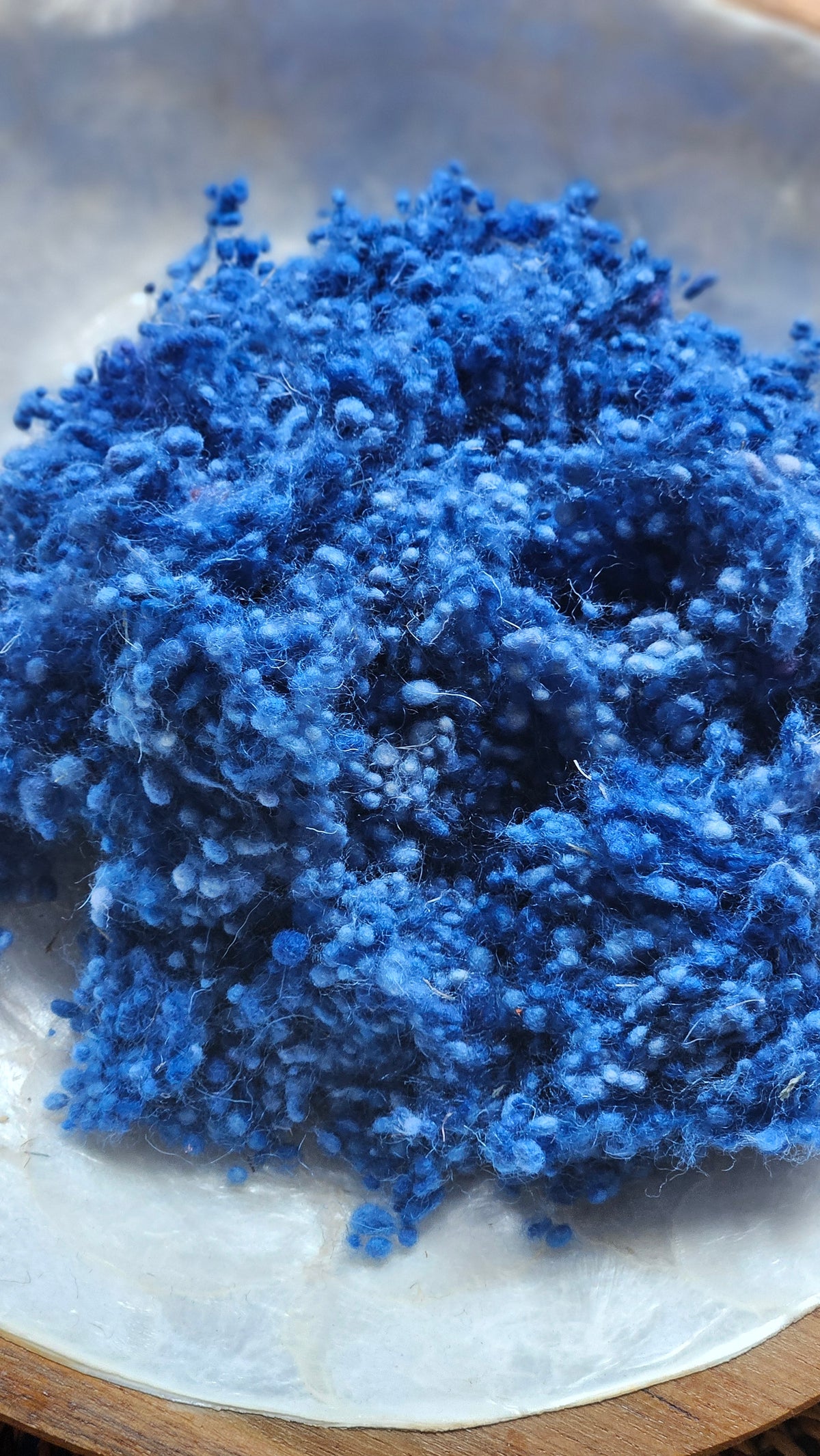 Colonia - hand-dyed fine wool nepps for fiber blending and felting - 1 oz | 28 g