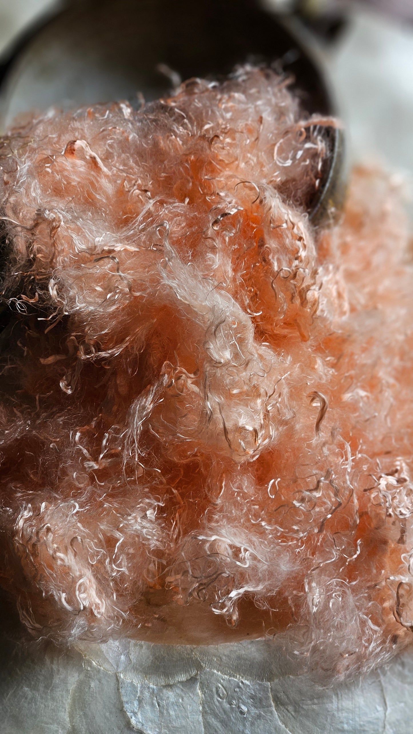 STILBITE - hand-dyed eucalyptus crimp faux-silk for art yarn embellishing, fiber blending, felting, and papermaking - 2 oz | 57 g