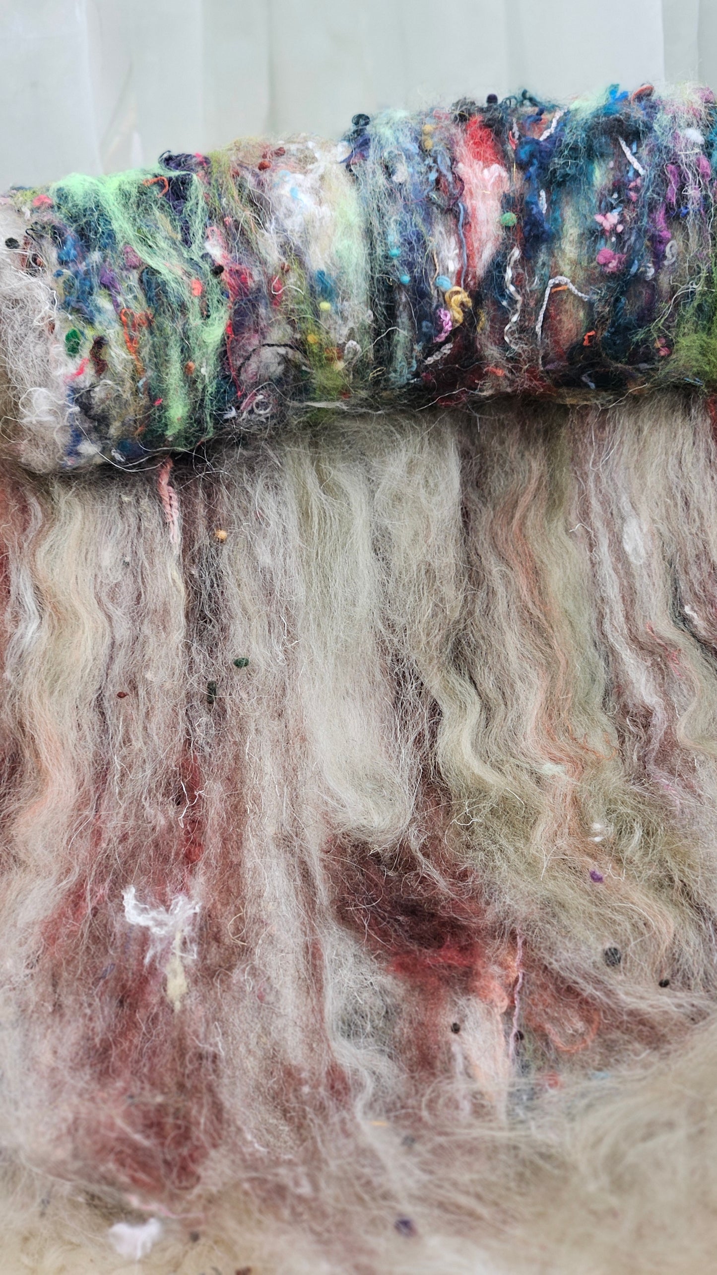 Luxe Layered Textured XL Art Batt - 216 - 3.4 ounces | 96 grams