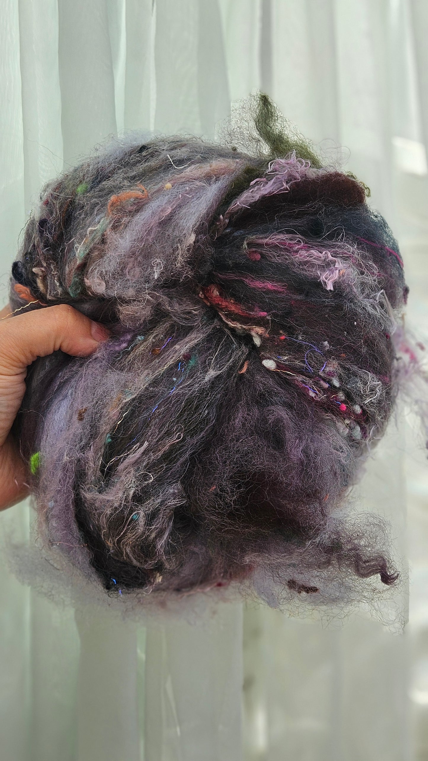 Luxe Layered Textured XL Art Batt - 260 - 4.1 ounces | 116 grams