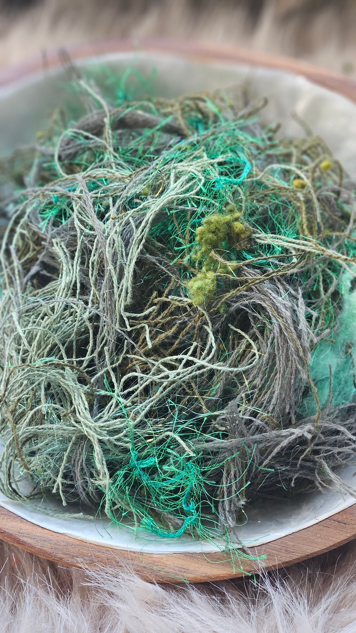 Forest Floor - artisan thread blend - 3 ounces | 85 grams