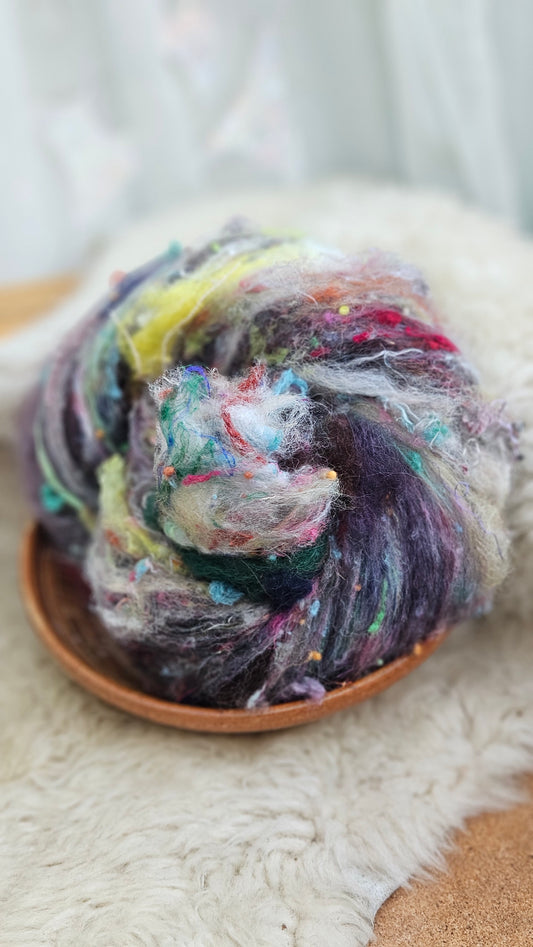 Luxe Layered Textured XL Art Batt - 248 - 3.5 ounces | 99 grams