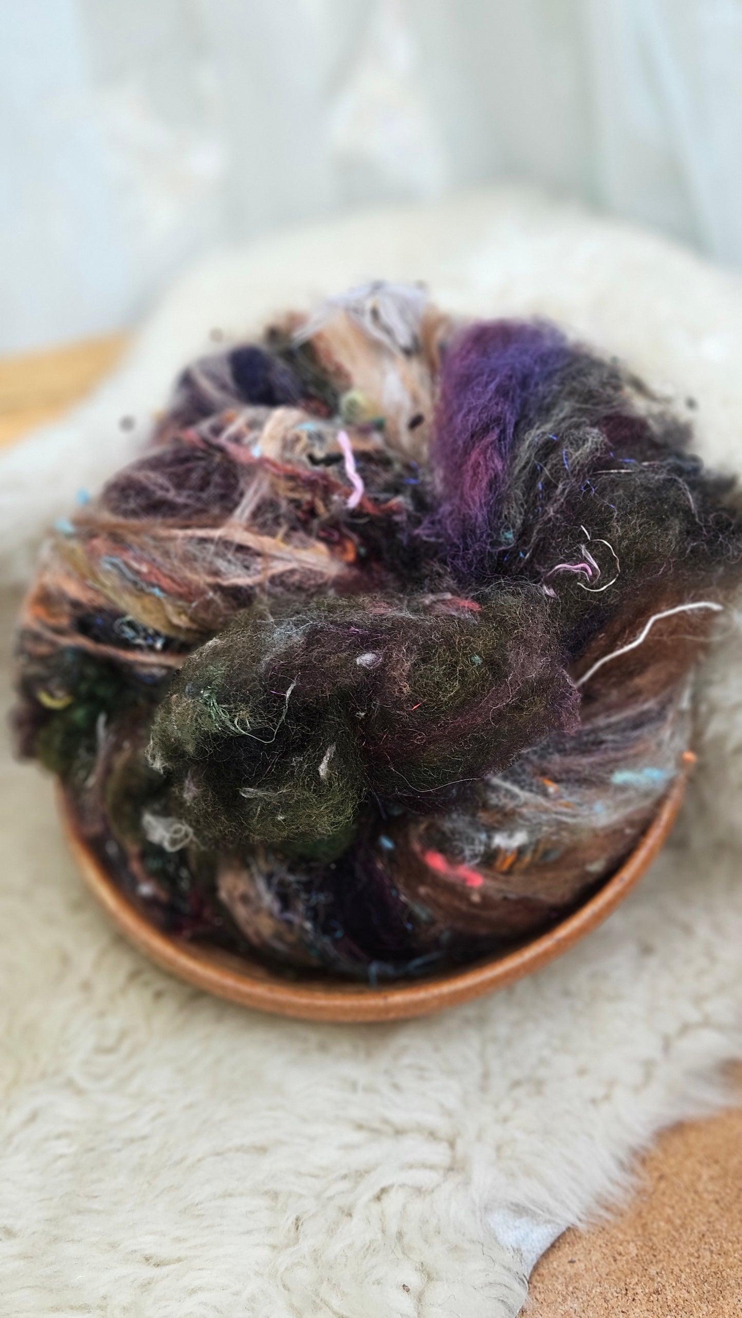 Luxe Layered Textured XL Art Batt - 237 - 4.1 ounces | 116 grams