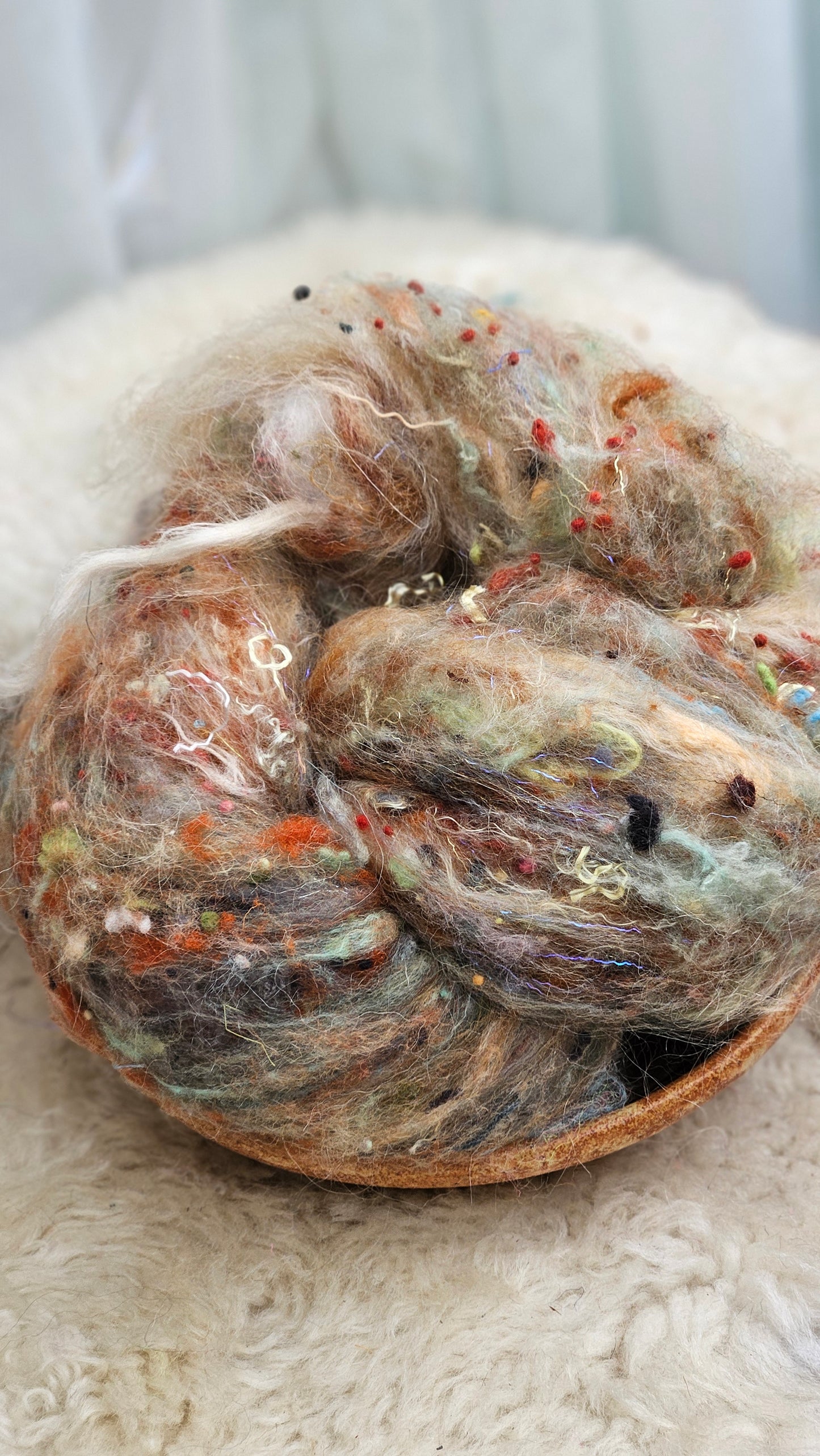 Luxe Layered Textured XL Art Batt - 209 - 3.0 ounces | 85 grams