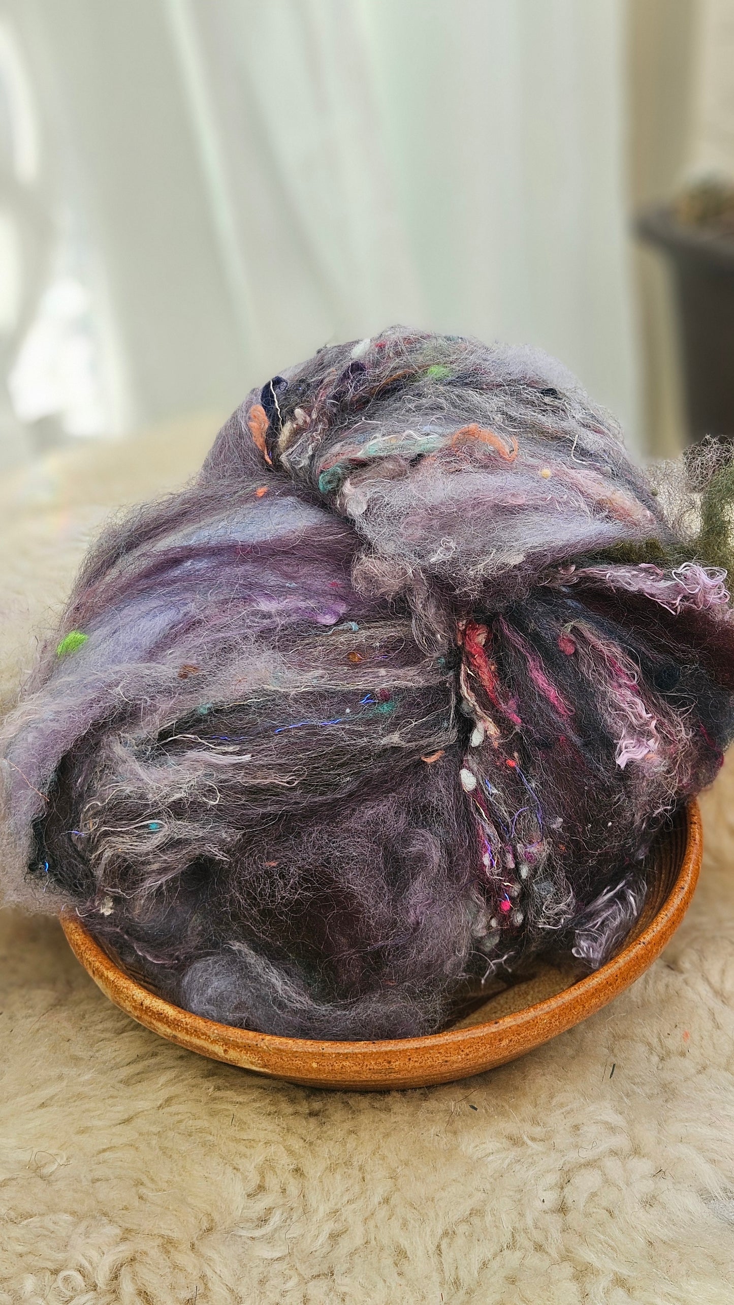 Luxe Layered Textured XL Art Batt - 260 - 4.1 ounces | 116 grams