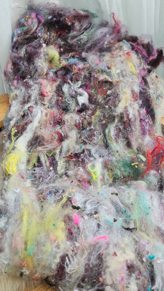 Luxe Layered Textured XL Art Batt - 248 - 3.5 ounces | 99 grams