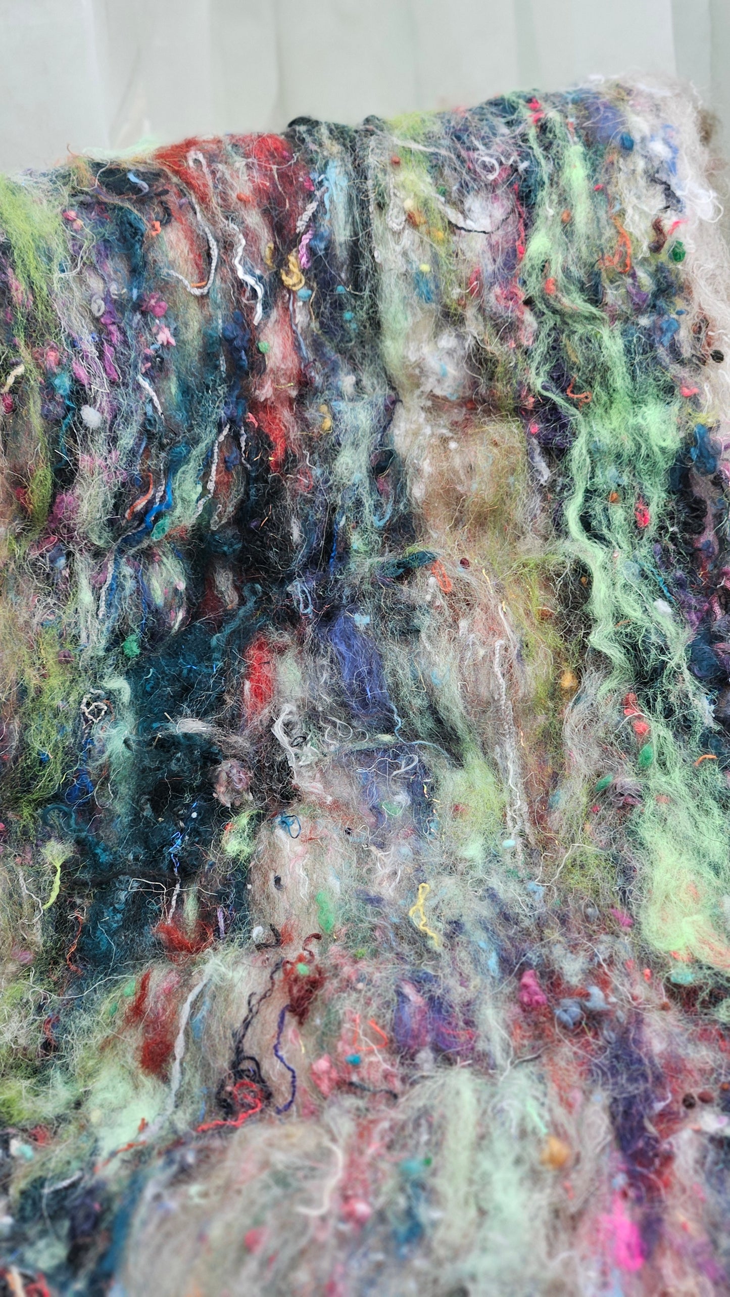 Luxe Layered Textured XL Art Batt - 216 - 3.4 ounces | 96 grams