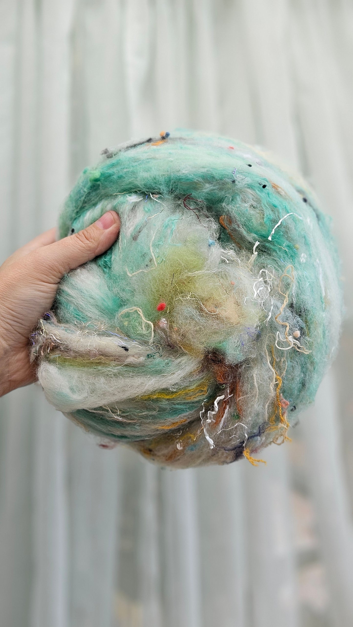 Luxe Layered Textured XL Art Batt - 243 - 3.5 ounces | 99 grams