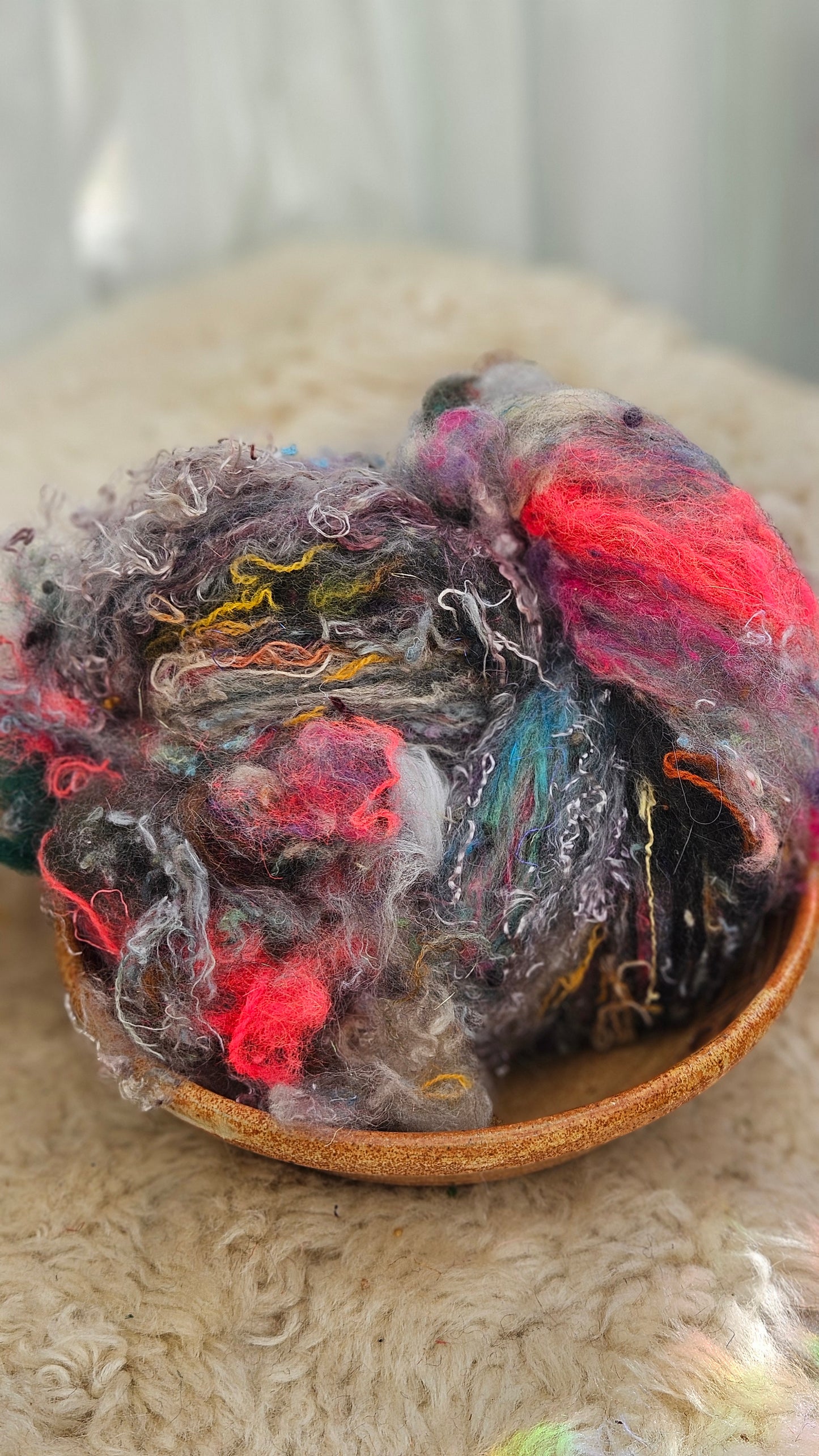 Luxe Layered Textured XL Art Batt - 226 - 2.8 ounces | 79 grams