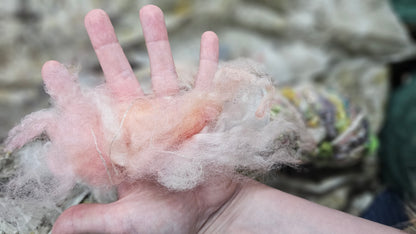 Handspun Bulky Art Yarn - Garden Party 02