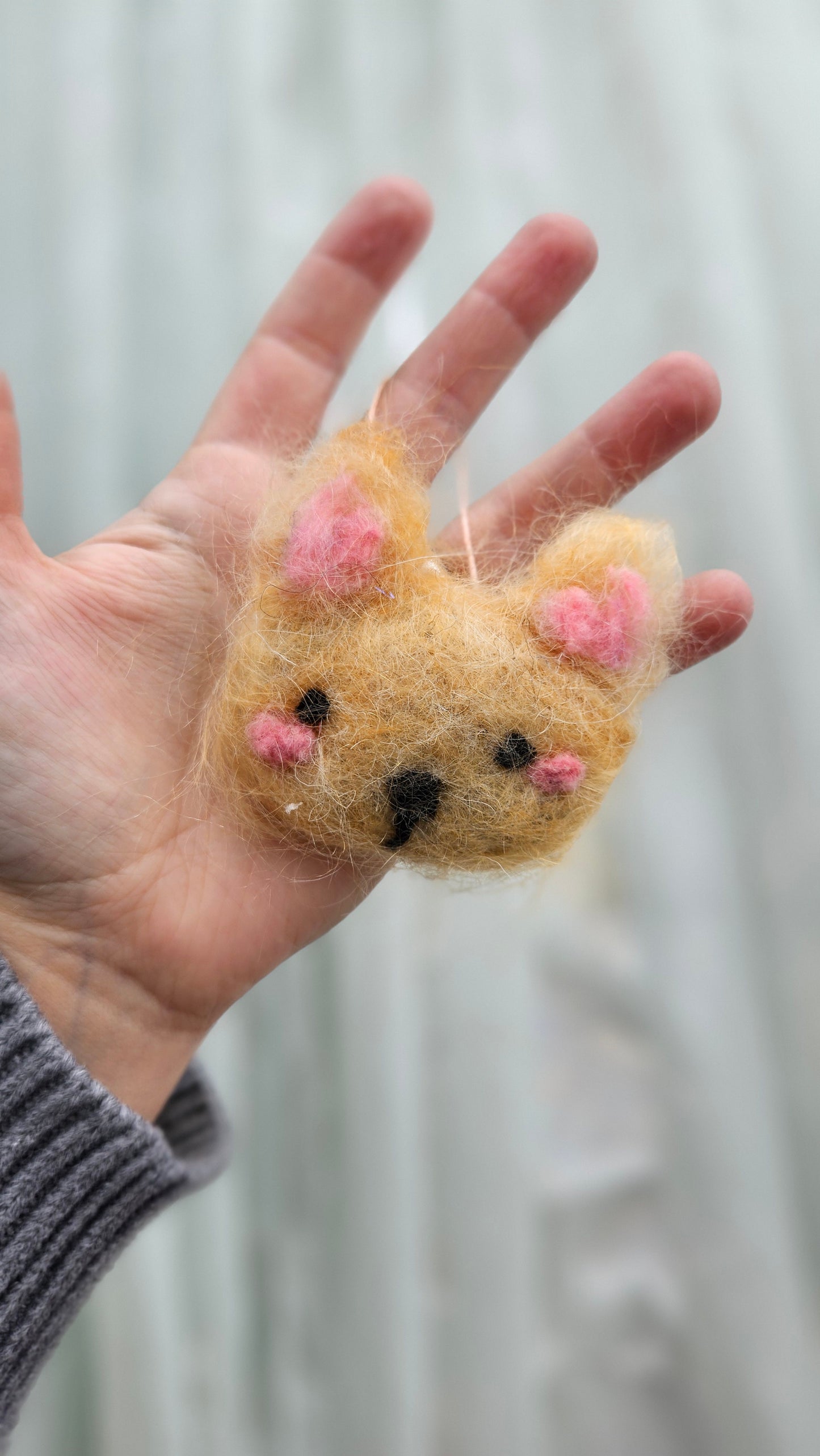 Lucy Jo Felts: Kitten Ornament