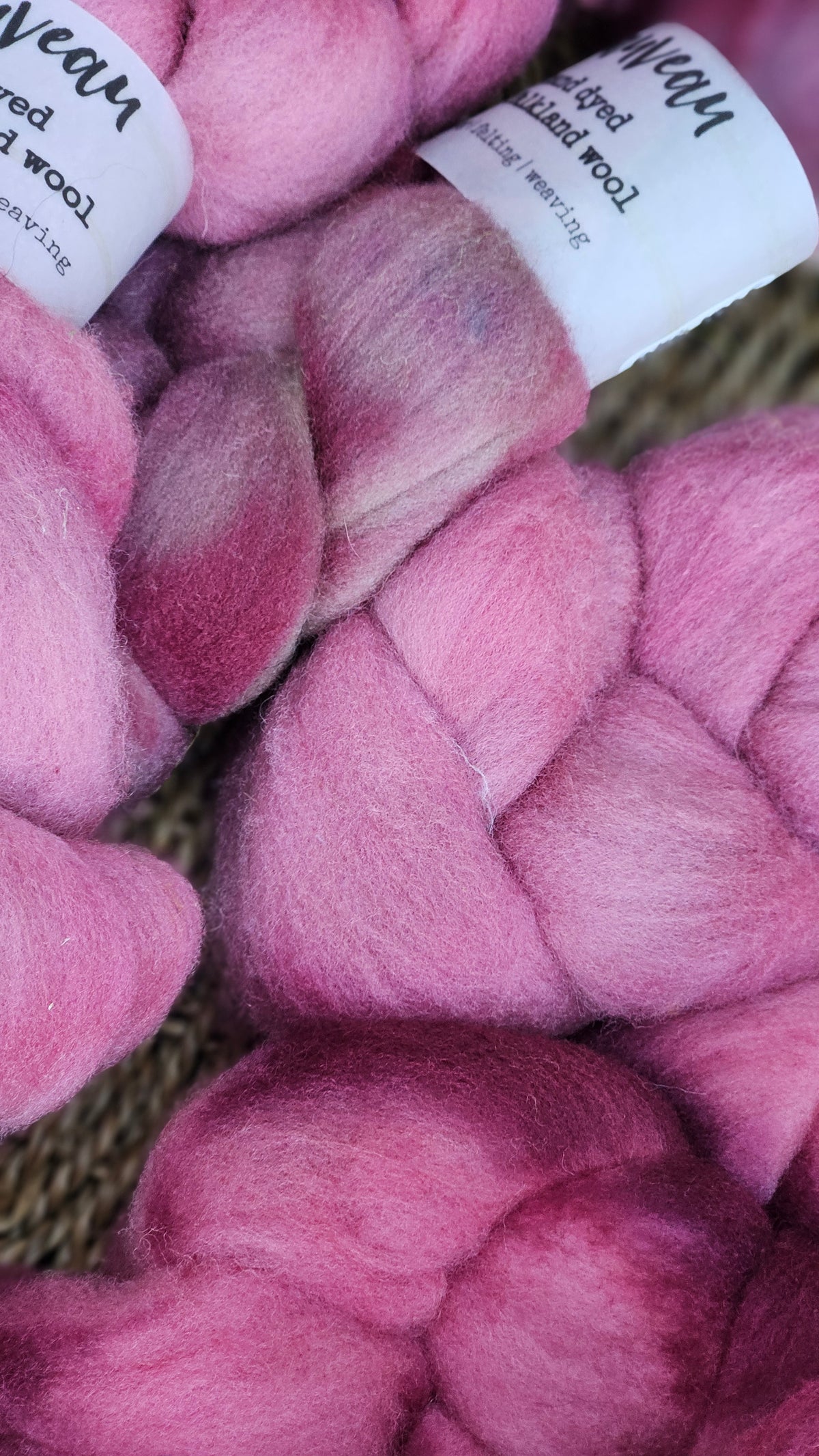 Yosemite - hand dyed fine wool roving for felting and blending - 2 ounces | 57 grams