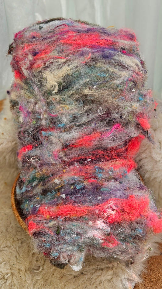 Luxe Layered Textured XL Art Batt - 226 - 2.8 ounces | 79 grams