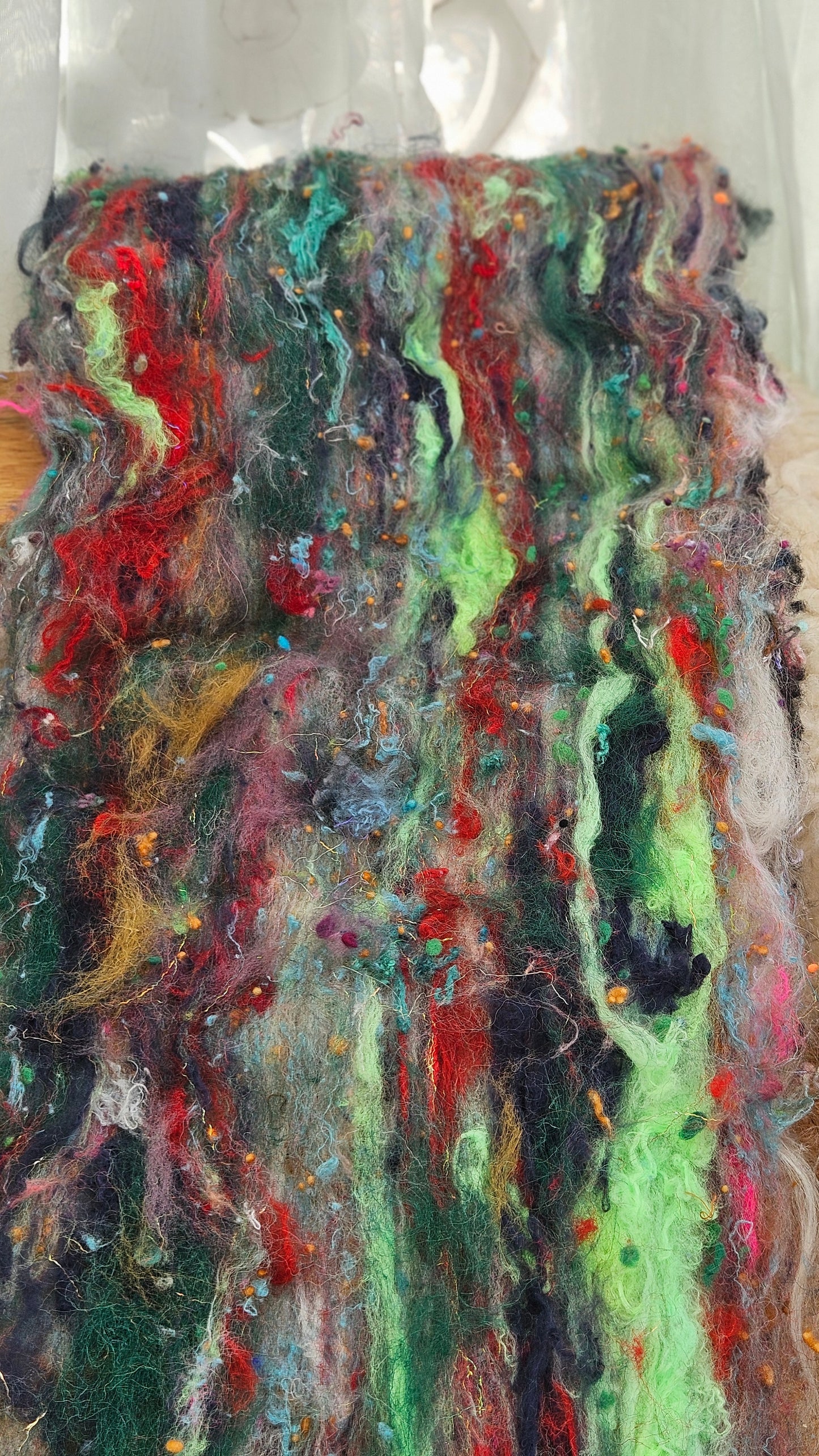 Luxe Layered Textured XL Art Batt - 255 - 3.5 ounces | 99 grams